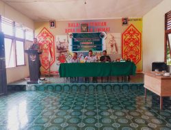 Hadiri Musdessus Desa Bemban Permai, Bripka Aswan Ingatkan Hati-Hati Penggunaan Dana Desa