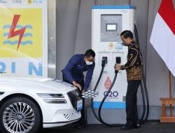 Resmikan SPKLU Ultra Fast Charging Pertama di RI, Presiden Jokowi: Apresiasi Kesiapan PLN Dukung KTT G20