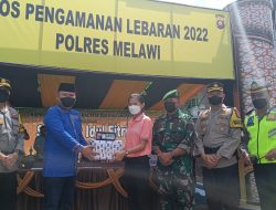 Forkopimda Melawi Tinjau Pos Pengamanan Lebaran