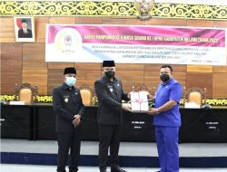 H. Dadi Sampaikan LKPJ Pemerintah Kabupaten Melawi Tahun 2021