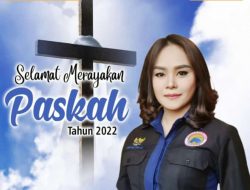 Yessy Melania Mengucapkan Selamat Merayakan Hari Paskah 2022