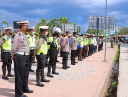 Polres Sintang Siagakan Personel Antisipasi Rencana Aksi Demo