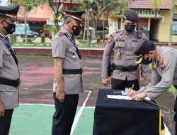 Kapolsek Sokan Resmi Berganti Dari AKP Mulai Sembiring ke Ipda Suyono