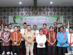 H. Dadi Sunarya Hadiri Pelantikan Pengurus KOMAC  Pemuda Katolik Kabupaten Melawi