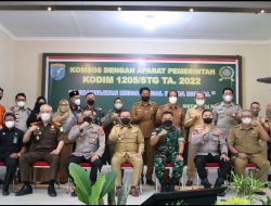 Komsos di Kodim 1205/Sintang, Ini Penyampaian Bupati Melawi