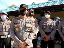 Polres Melawi Gelar Tes Urine Personelnya, AKBP Sigit: Apabila Ada Yang Terbukti Akan Kami Lakukan Penindakan