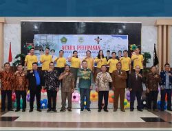 Bupati Dadi Lepas Kontingen Pesparawi Melawi Wakili Kalbar Di Yogyakarta