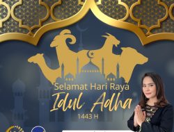 Yessy Melania, S.E Mengucapkan Selamat Hari Raya Idul Adha 1443 H
