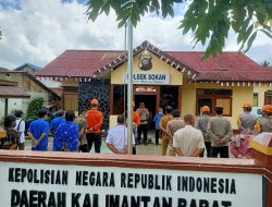 Tanggulangi Bencana Alam di Wilkumnya, Polsek Sokan Gelar Apel Gabungan dan Siagakan Personel