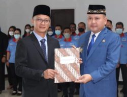 Bambang Setiawan Resmi Jabat Direktur PDAM Tirta Melawi Periode 2022-2027