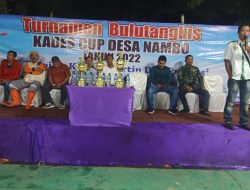 Selain Sepak Bola, Pemdes Nambo Juga Gelar Turnamen Bulutangkis Kades Cup 2022