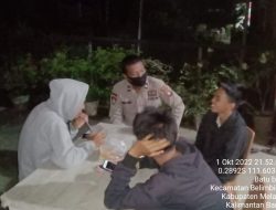 Ajak Jaga Kamtibmas, Personel Polsek Belimbing Datangi Warga Langsung