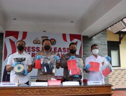 Gelar Press Release, Ini 3 Kasus Yang Berhasil Diungkap Polres Melawi