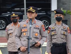 Apel Jam Pimpinan, Kapolres Melawi AKBP Sigit Beri Pesan dan Arahan ke Personelnya