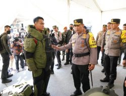 Cek Peralatan dan Kesiapan Personel, Kapolri: Semua Tergelar dengan Baik