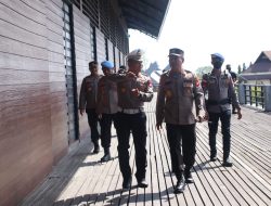 Kapolda Kalbar Cek Kesiapan Pengamanan Kunker Presiden Jokowi di Rumah Radakng