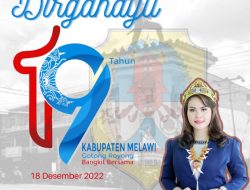 Yessy Melania Mengucapkan Dirgahayu Ke-19 Kabupaten Melawi