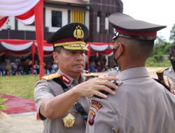 Kapolda Kalbar Lantik 260 Siswa Diktukba Polri Gelombang II Tahun Anggaran 2022