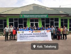DKPPTPH Tabalong Gandeng Puslatan Kementan Gelar Pelatihan Manajemen Penyuluhan Pertanian