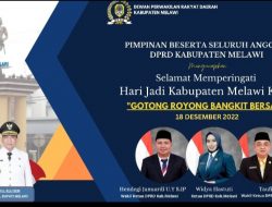 Pimpinan Beserta Seluruh Anggota DPRD Melawi Mengucapkan Selamat Memperingati Hari Jadi Kabupaten Melawi Ke-19