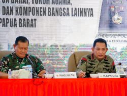 Silaturahmi Bareng Masyarakat di Papua Barat, Kapolri: TNI-Polri Solid dan Siap Kawal Program Pemerintah