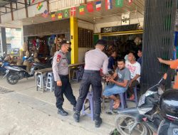 Personel Sat Samapta Polres Melawi Gelar Patroli Rutin Dialogis
