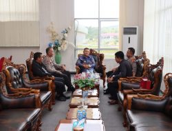 Bersama PJU Polres, AKBP Muhammad Syafi’i Silaturahmi ke Bupati Melawi