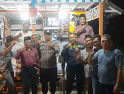 Satbinmas Polres Melawi Kandau Ronda, Adakan Pembinaan Awak Pos Kamling Desa Paal