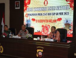 Rakor Linsek Pengamanan Imlek dan Cap Go Meh 2023, Kapolres Melawi: Keamanan Menjadi Prioritas Utama