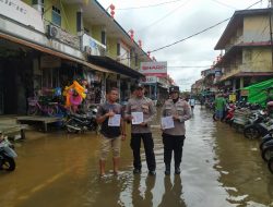 Satbinmas Polres Melawi Gelar Penling Berikan Imbauan Tindakan Waspada Banjir