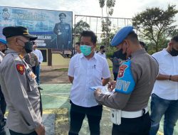 Sie Propam Polres Melawi Periksa Kelengkapan Berkendara dan Identitas Diri Personel