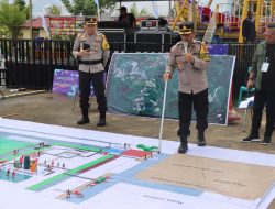 Polres Melawi Gelar TFG Pengamanan Konser Born Art Flashtival