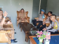 Kapolsek Iptu Edi Marwan Silaturahmi Dengan Unsur Forkopimcam Nanga Pinoh