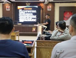 Polres Melawi Gelar Lakat Puan dan Sampaikan Perkabareskrim Nomor 1 Tahun 2016