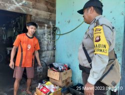 Bhabinkamtibmas Polsek Kota Baru Aktif Sambangi Warga Desa