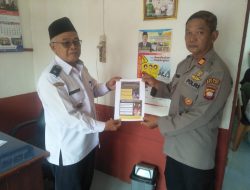 Sambangi Desa Sidomulyo, Berikut Imbauan Kamtibmas Satbinmas Polres Melawi