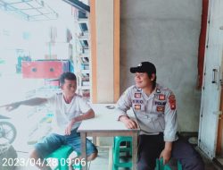 Cegah Gangguan Kamtibmas, Personel Polsek Kota Baru Lakukan Patroli Sambang