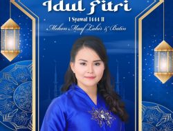 Anggota DPR RI Yessy Melania Mengucapkan Selamat Hari Raya Idul Fitri