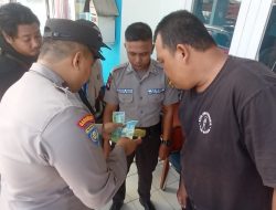 Beredar Uang Palsu, Satbinmas Polres Melawi Berikan Imbauan Kepada Masyarakat