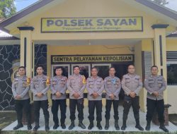 Anev Pelaporan BOSV2, Satbinmas Polres Melawi Sambangi Polsek Kota Baru dan Polsek Sayan