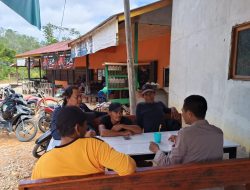 Jumat Curhat Polsek Sayan, Warga Desa Siling Permai Sampaikan Keluhan Adanya Sejumlah Toko Jual Miras