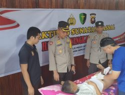 Jelang Hari Bhayangkara Ke-77 Polres Melawi Gelar Bakkes Sunatan Massal