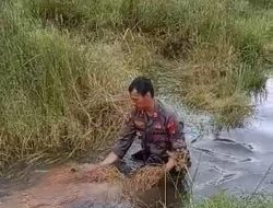 Aksi Heroik Kasat Samapta Polres Melawi