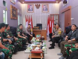 Kapolres Melawi Terima Kunjungan Dandim 1205/Stg Beserta Rombongan