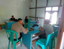 Jumat Curhat, Kapolsek Ipda Suyono Kunjungi PPK Sokan