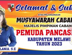Yessy Melania Mengucapkan Selamat & Sukses Muscab V Majelis Pimpinan Cabang Pemuda Pancasila Melawi