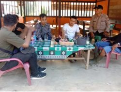 Polsek Sayan Kembali Gelar Jumat Curhat Bersama Warga Desa Lingkar Indah