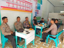 Kapolsek Sokan Gelar Jumat Curhat Bersama Panwascam