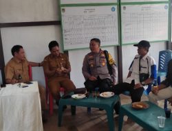 Jumat Curhat Polsek Sokan, Kapolsek Ajak Warga Desa Sepakat Jaga Kamtibmas di Masa Kampanye