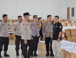 Kapolres AKBP Muhammad Syafi’i Cek Langsung Gudang Logistik Pemilu dan Kantor KPU Melawi